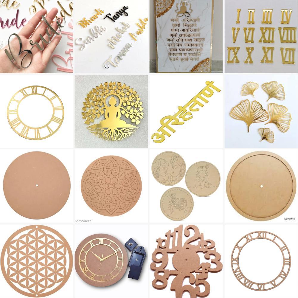 Acrylic & MDF Cutouts