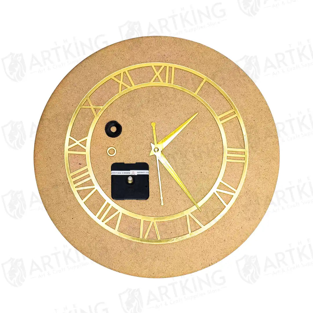 12 inch MDF Basic Clock Making Kit – The Artking Resin Art