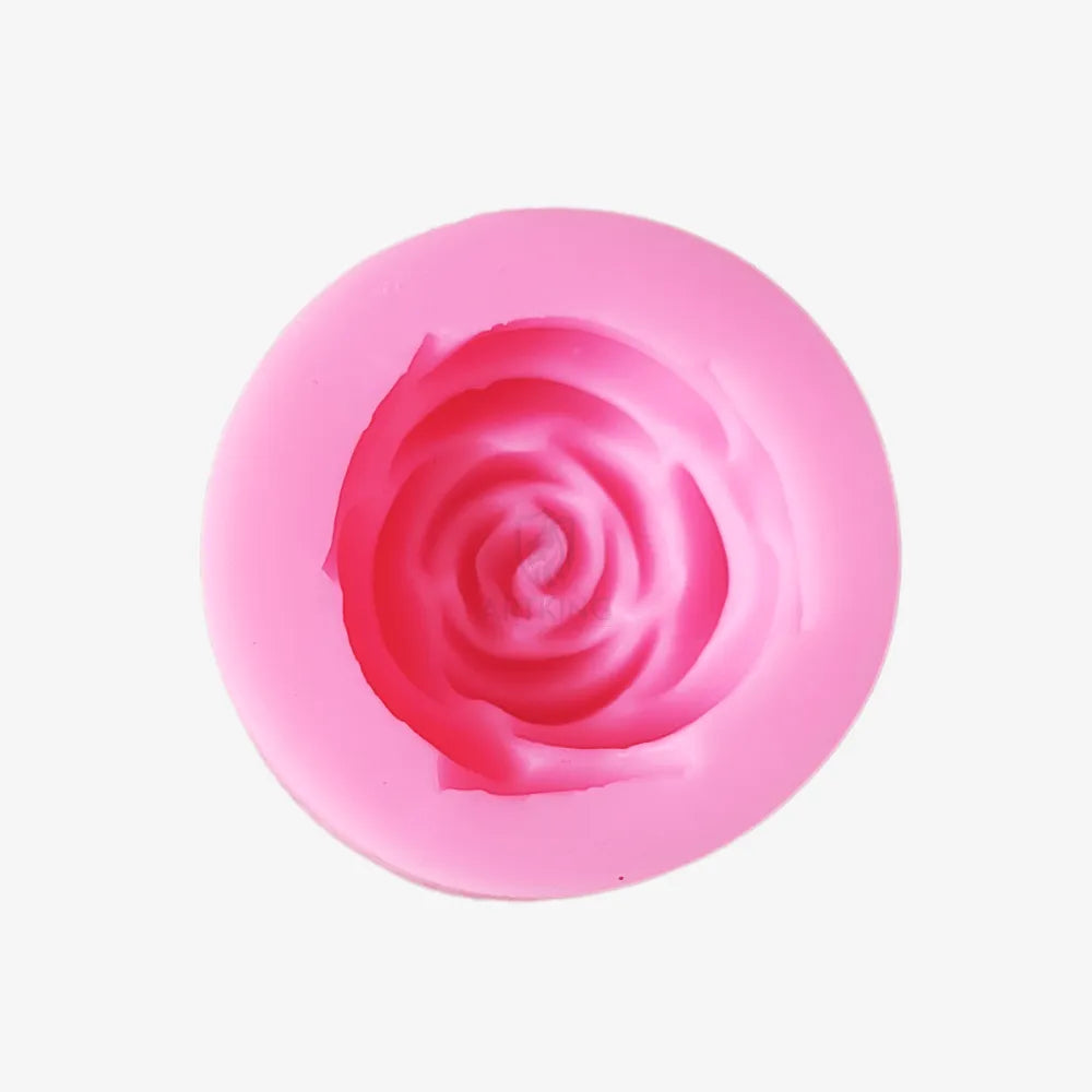 Big Rose Flower Casting Mould for Candle Making