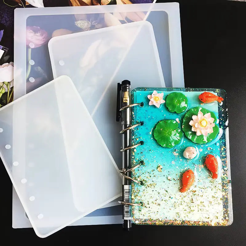 A5 and A6 Size Customized Book Cover making silicone mould ( Combo of 2)