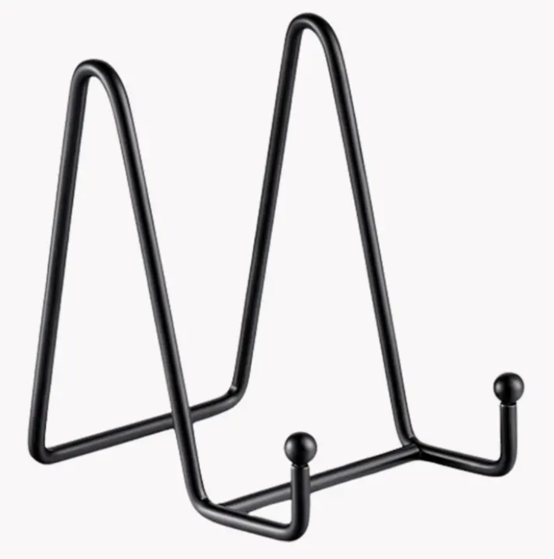 Frame Holder Display Stand Black 4.5 inch
