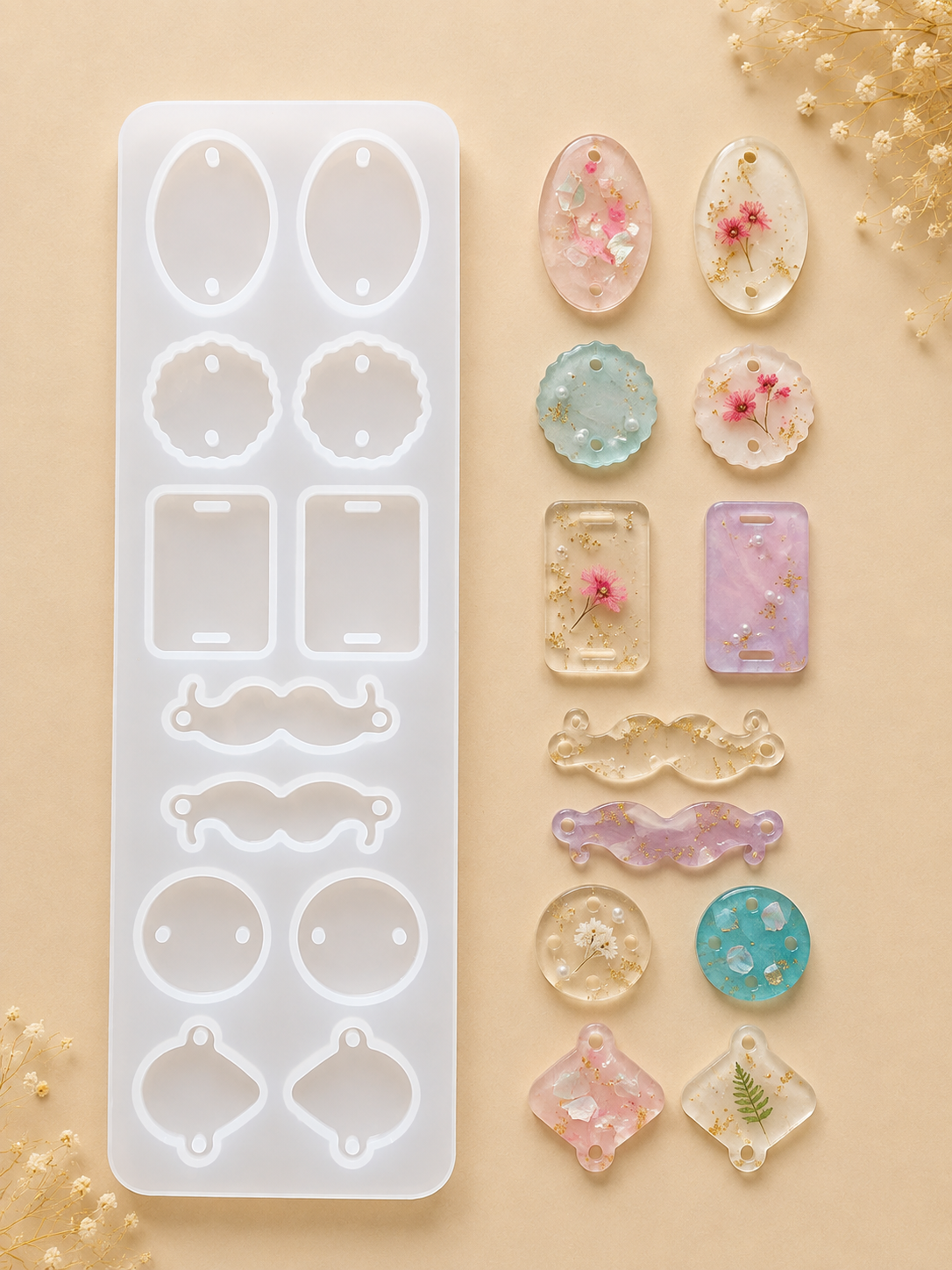 Rakhi Mould 12 Cavity (1 pc)