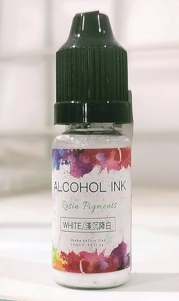 Alcoholic Ink Pigment Color ( White , 1 pc)