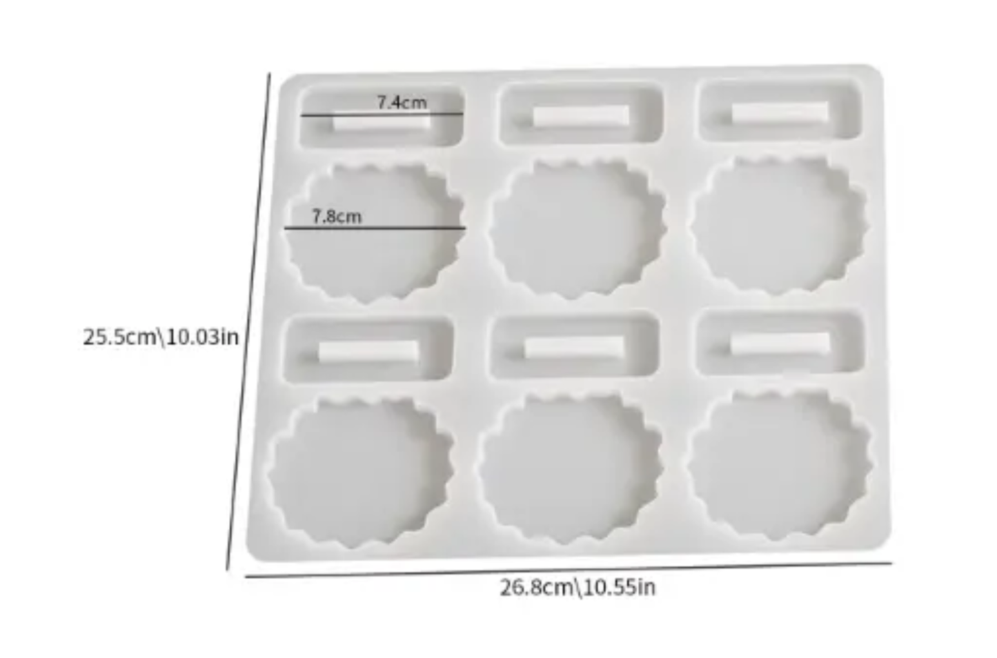 3 In Photo Frame With Stand Mould