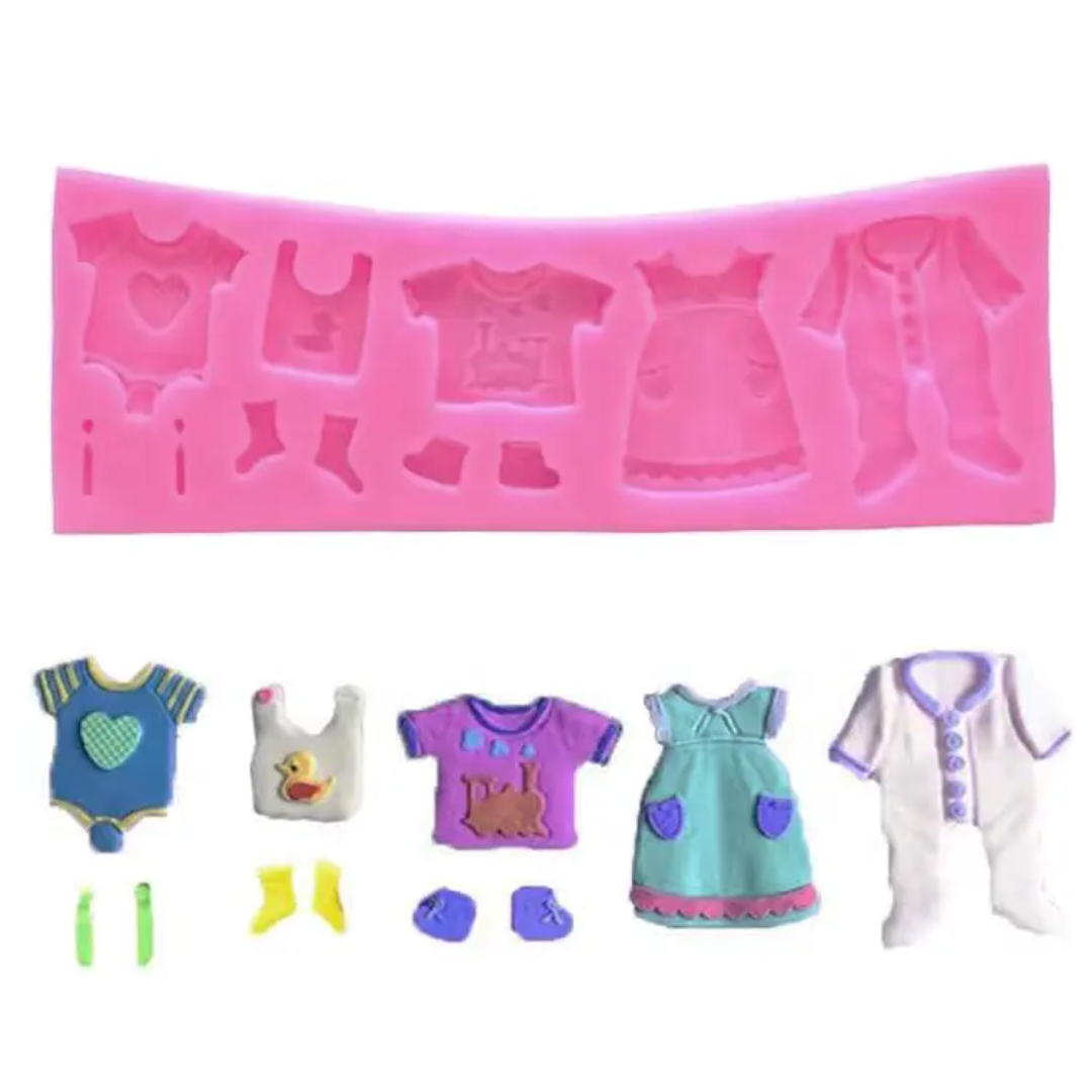 (HBR14-5) 11 Cavity Baby Shirt Mould