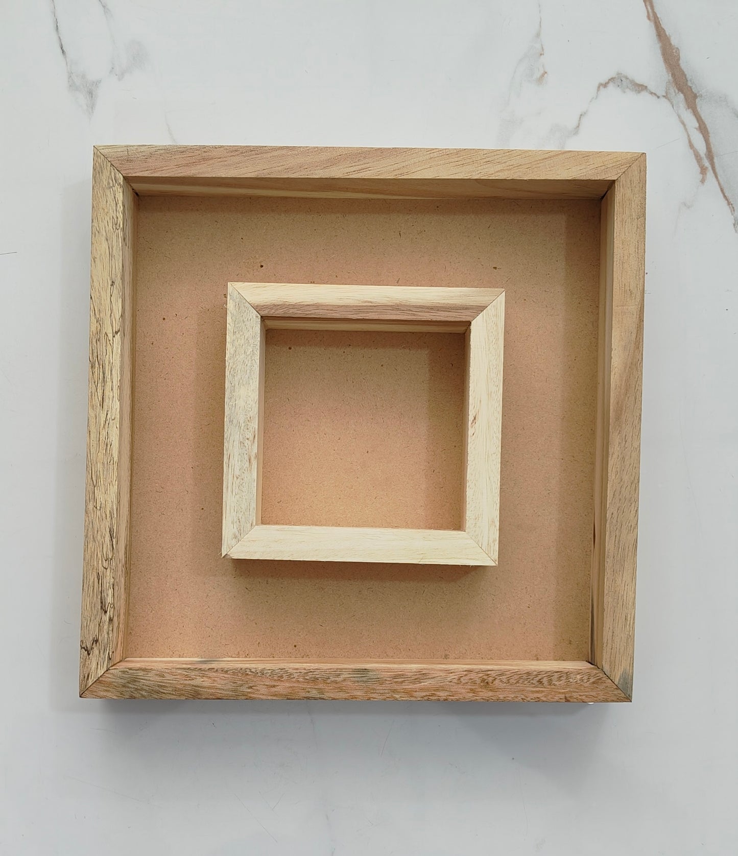 Double Pinewood Tray