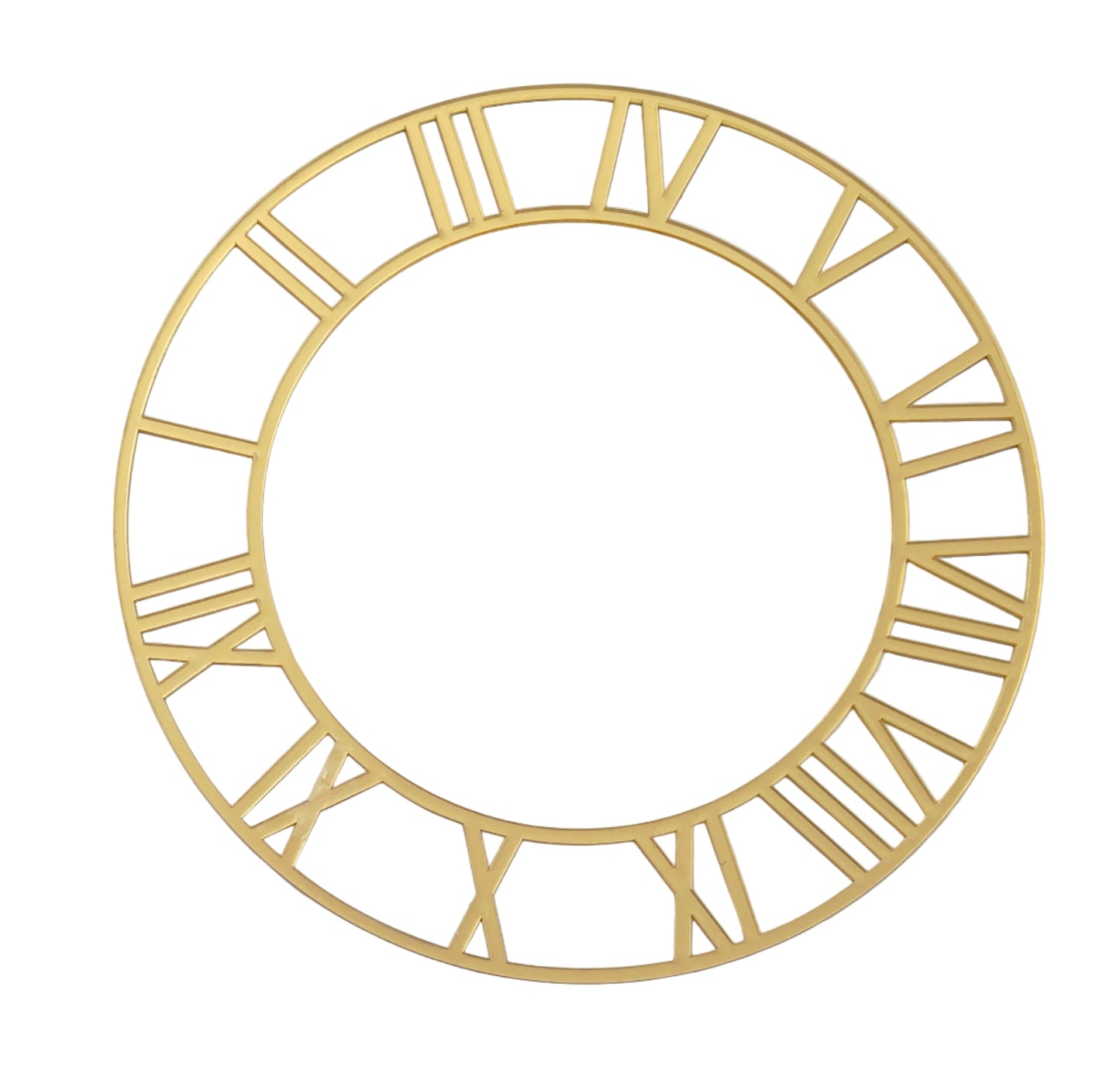 Acrylic Roman Ring Golden (12")