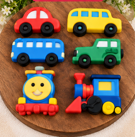 Car Train Mould (22×19.2Cm , 1 Pc)