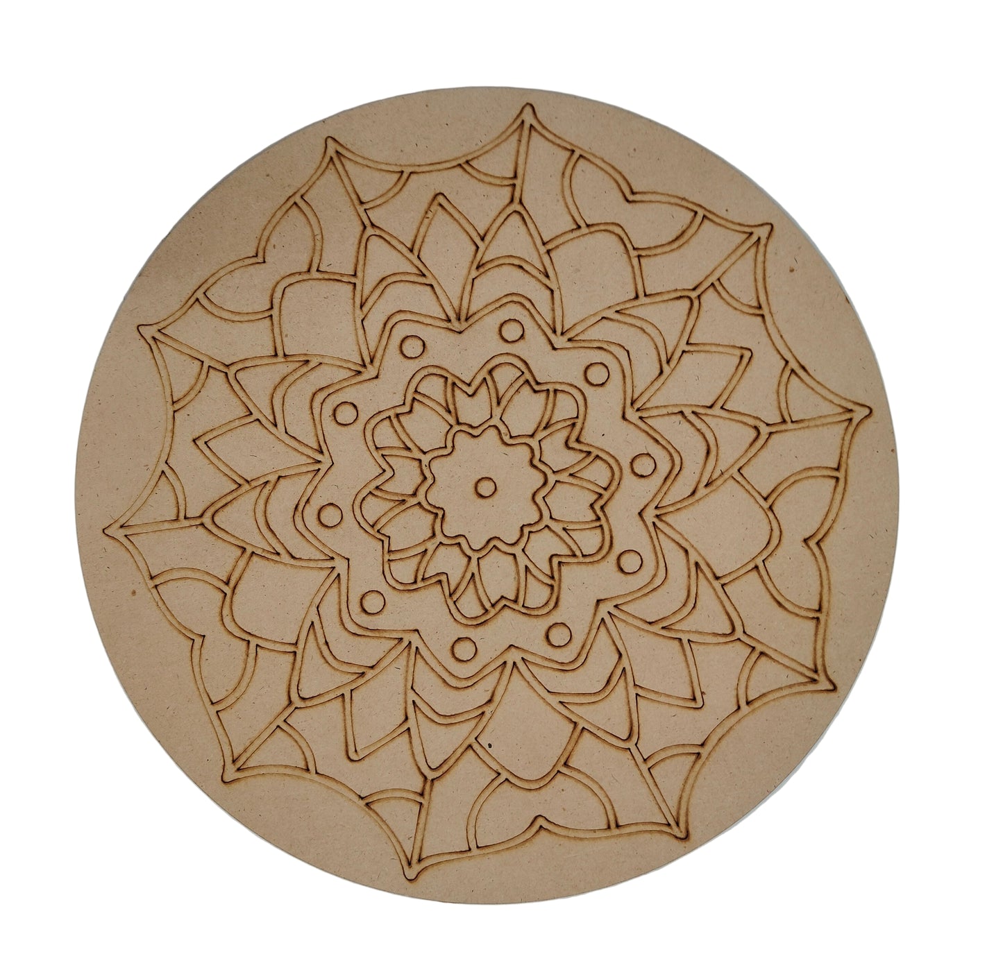 MDF Mandala Engraved