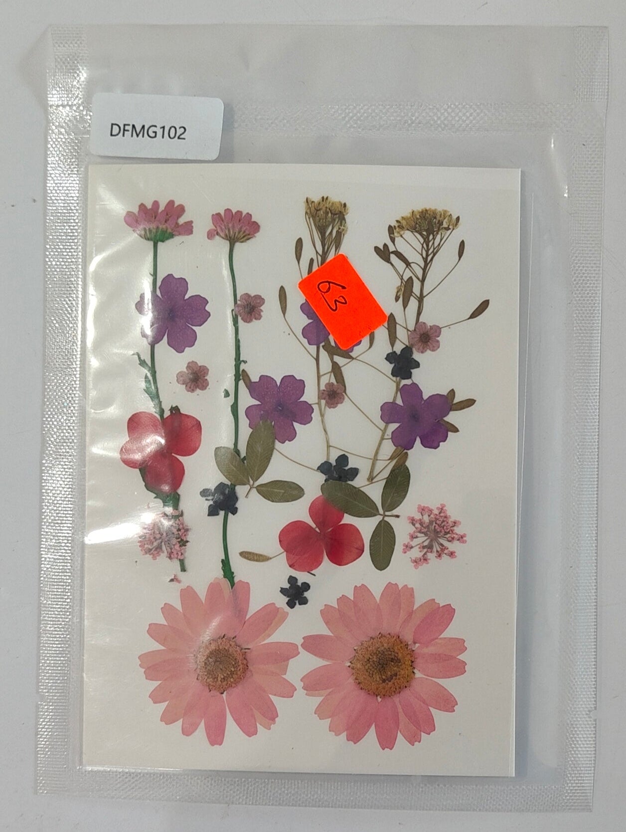 Pressed Flower Sheet