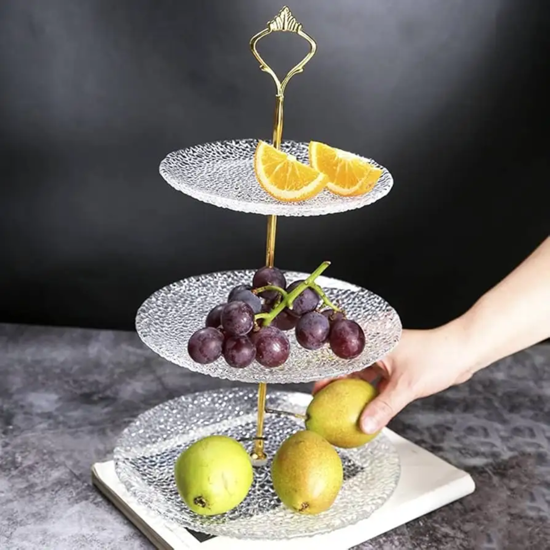 Matel Cake Stand Golden