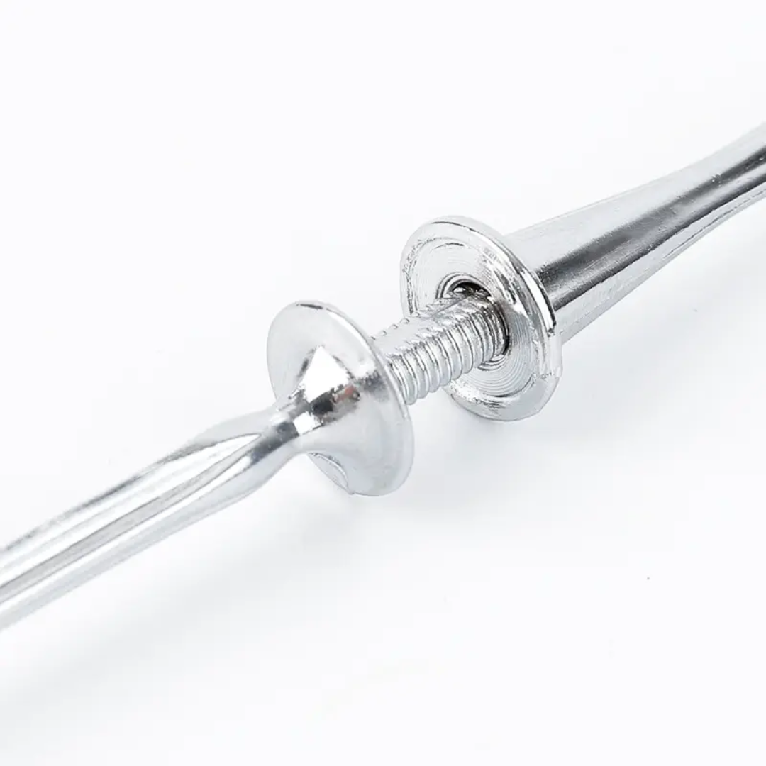 Silver Metal Cake Tier Fitting