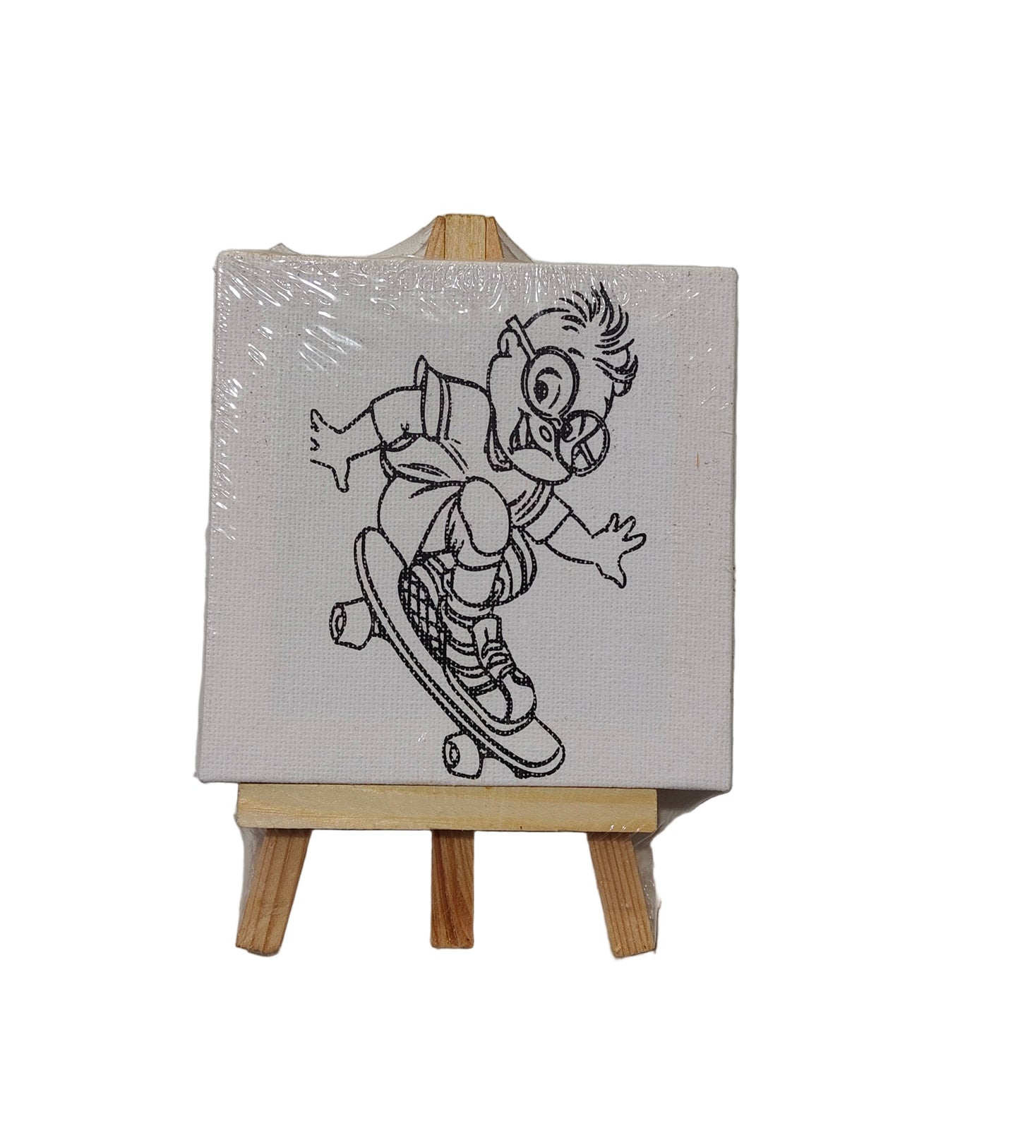 Mini Canvas And Easel Stand