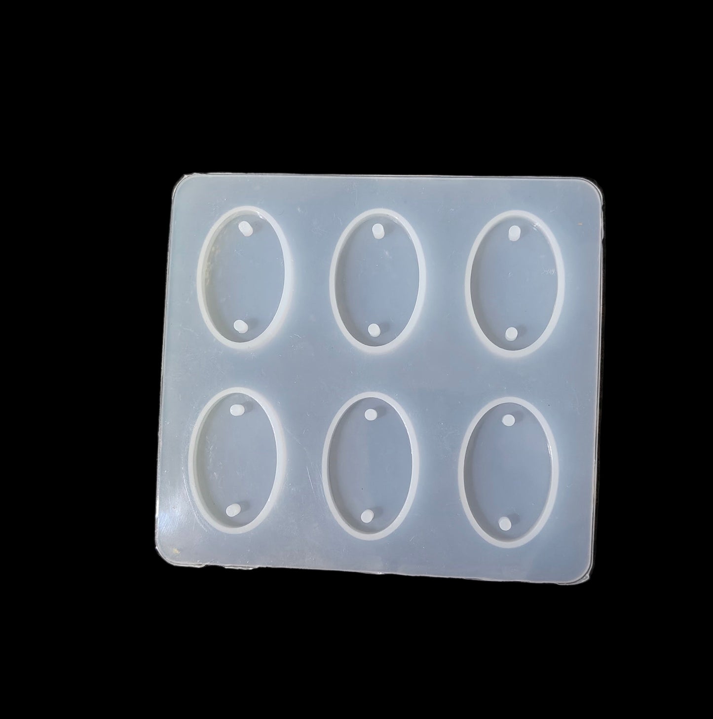 6 Cavity Oval Rakhi Mould