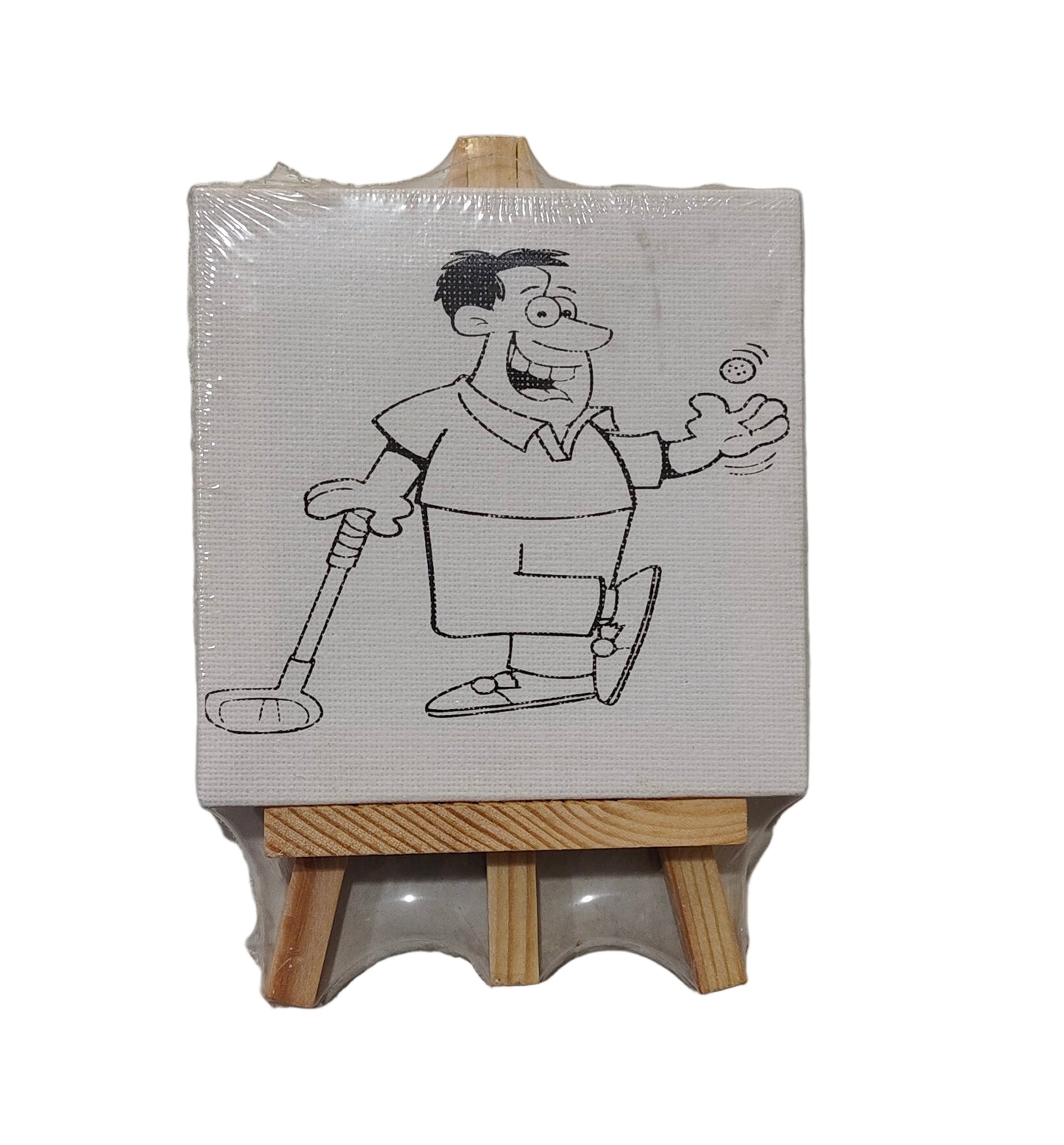 Mini Canvas And Easel Stand