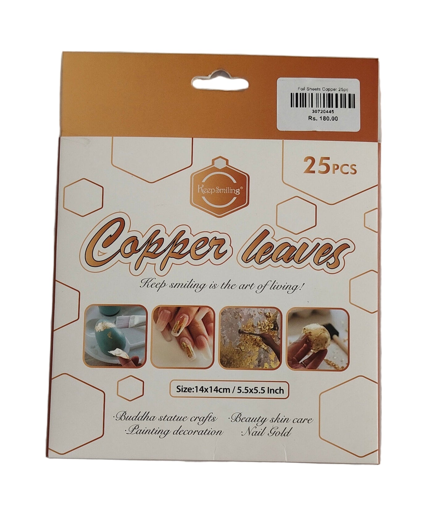 Foils Sheets Copper (25pc)