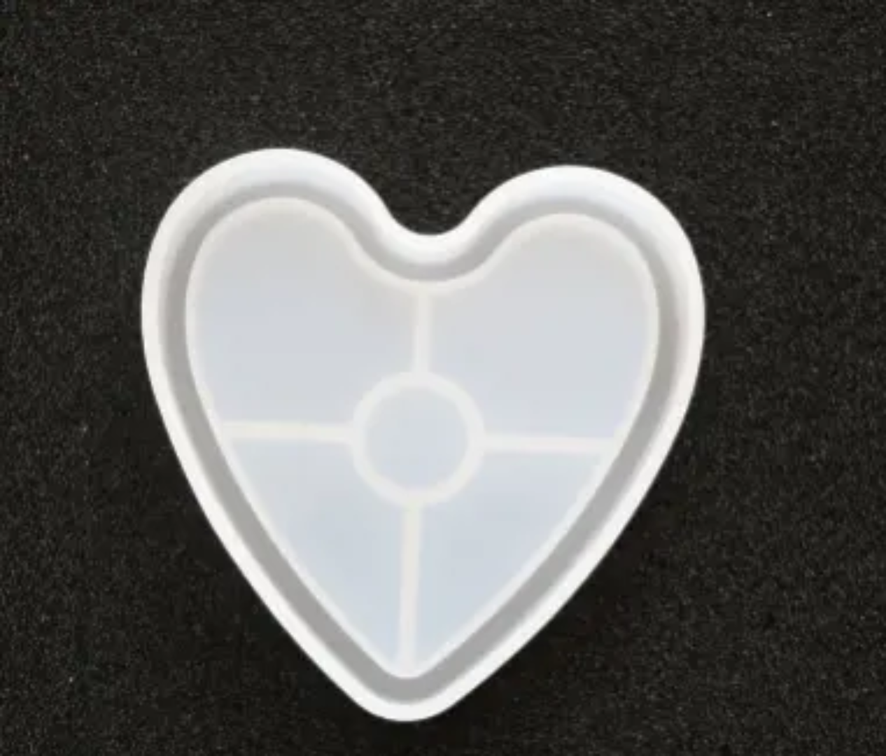Heart Shape Coaster Mould