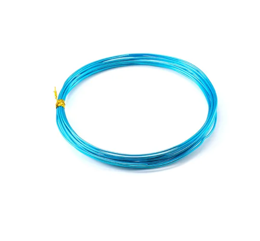 Color jewellery wire