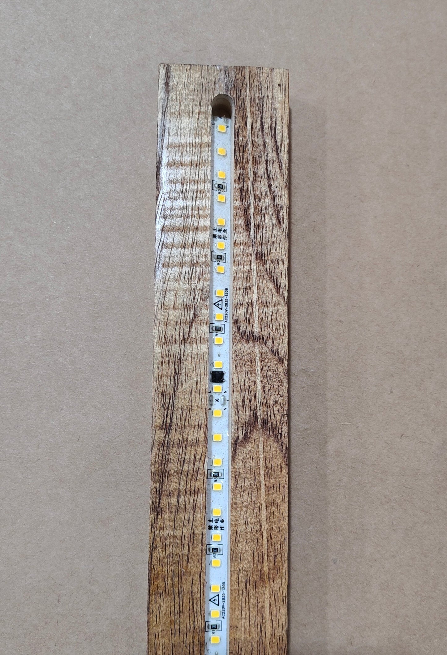 Teakwood LED Light (8")