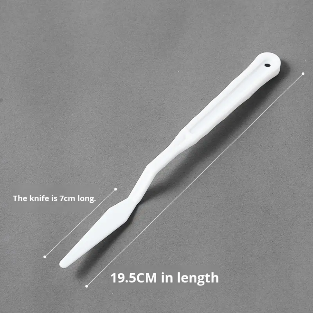 6 Pc Plastic Painting Knife