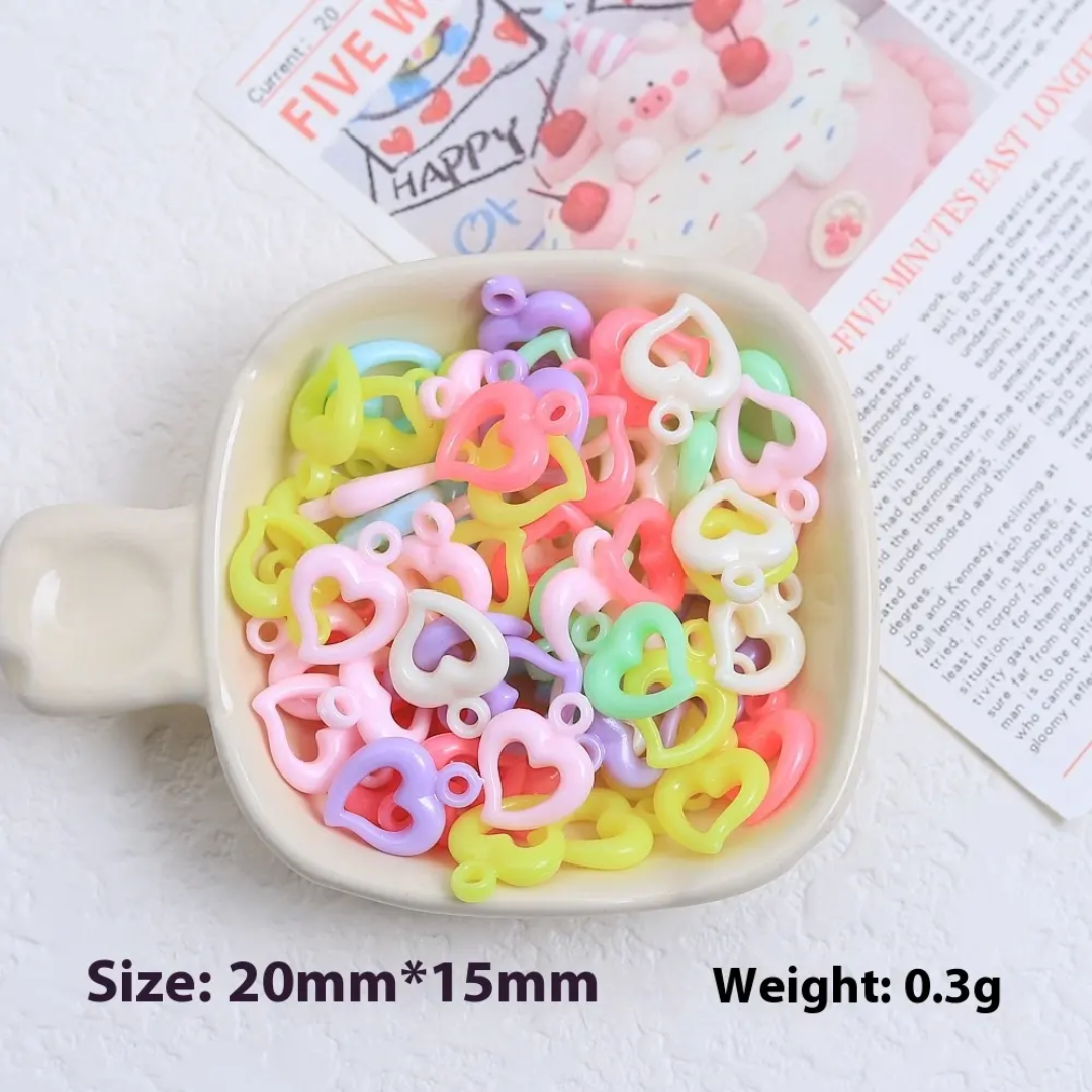 Bracelet Beads Plastic (20gm)