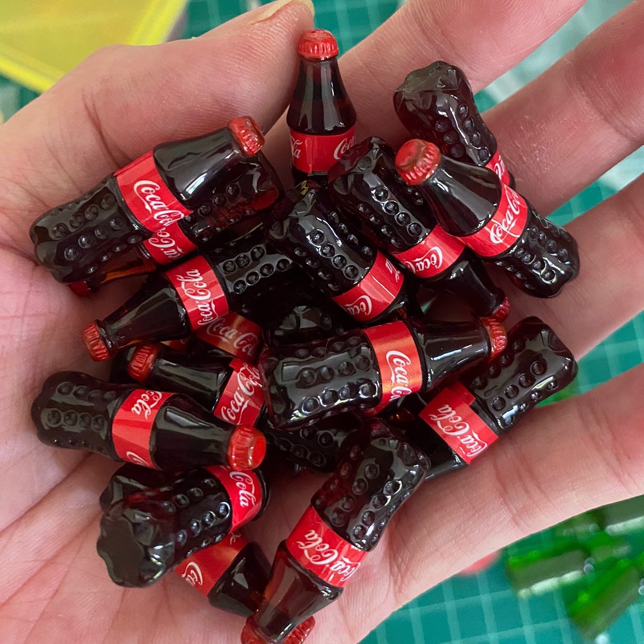 Coca Cola Bottle Miniature Model (6 pc)