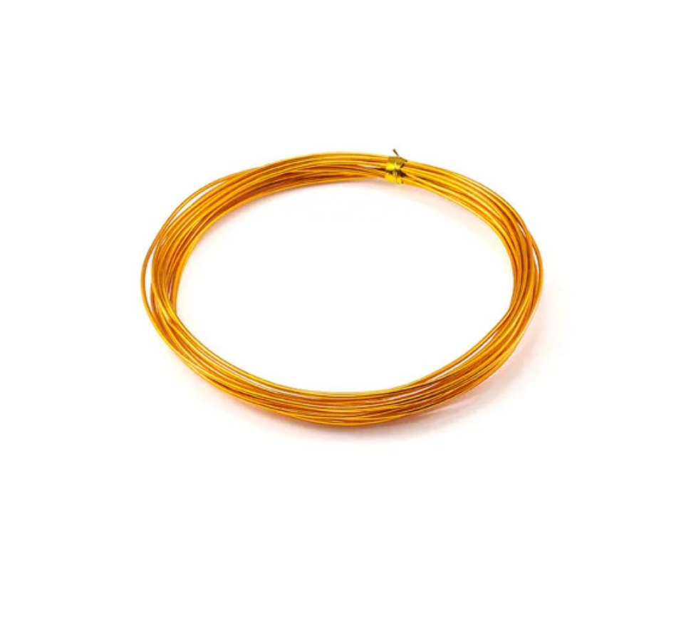 Color jewellery wire