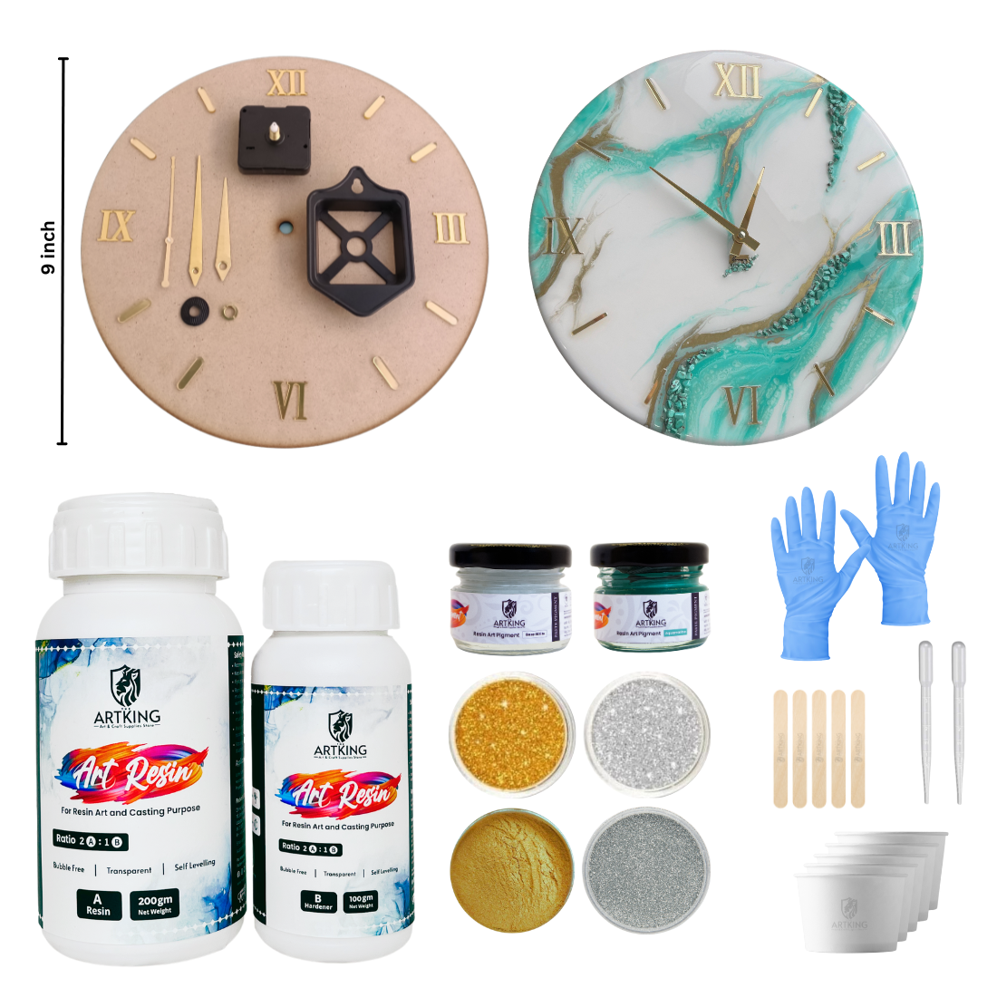 Clock Making Material – The Artking - Resin Art Supplies Store