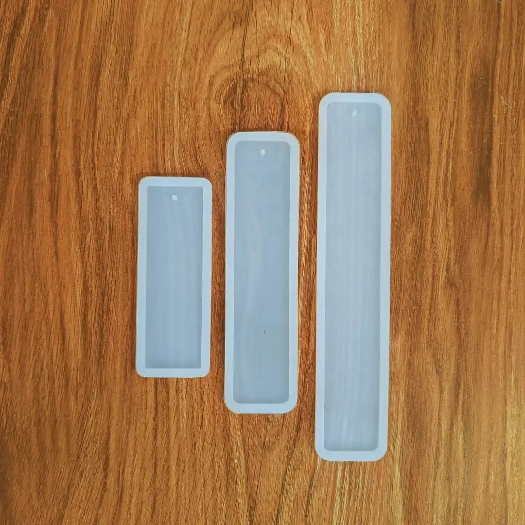 3 Sizes Rectangle Bookmark Silicone Mold