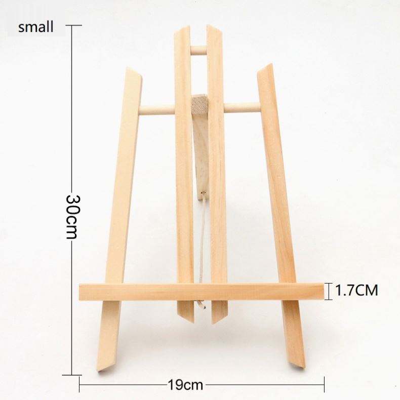 12in Wooden Easel Stand for Paintings and Display | Standee for Showpieces