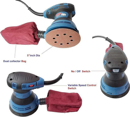 Dongcheng Orbit Sander DSA125 Orbit Sander polisher 5 inch Random Orbital Sander