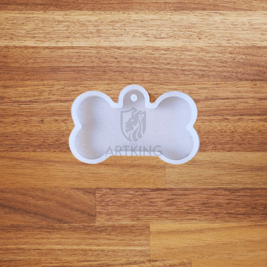 2" Dog Tag Silicone Mold