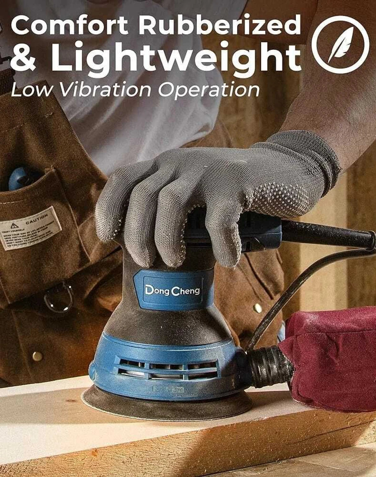 Dongcheng Orbit Sander DSA125 Orbit Sander polisher 5 inch Random Orbital Sander