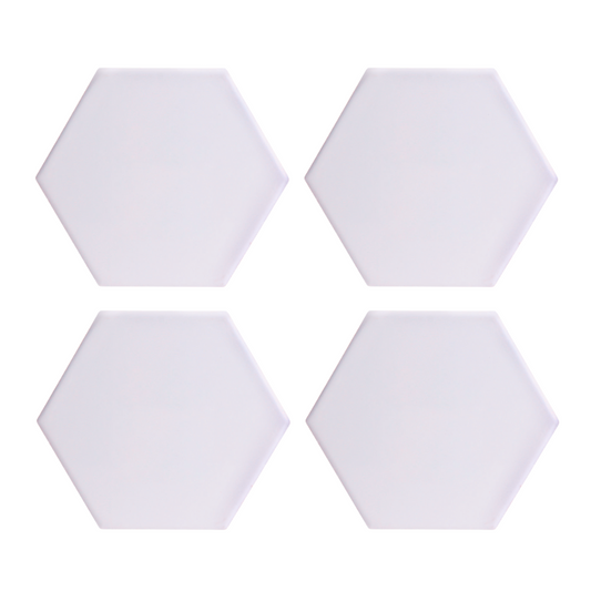 4 Inch Hexagon Coaster Making Silicone Mould For Resin Art