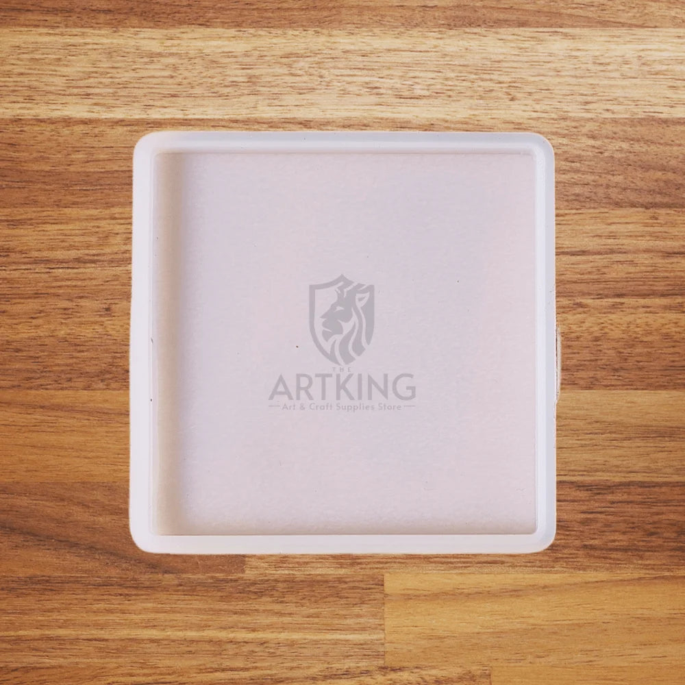 5 inch Plain Square Coaster Mold