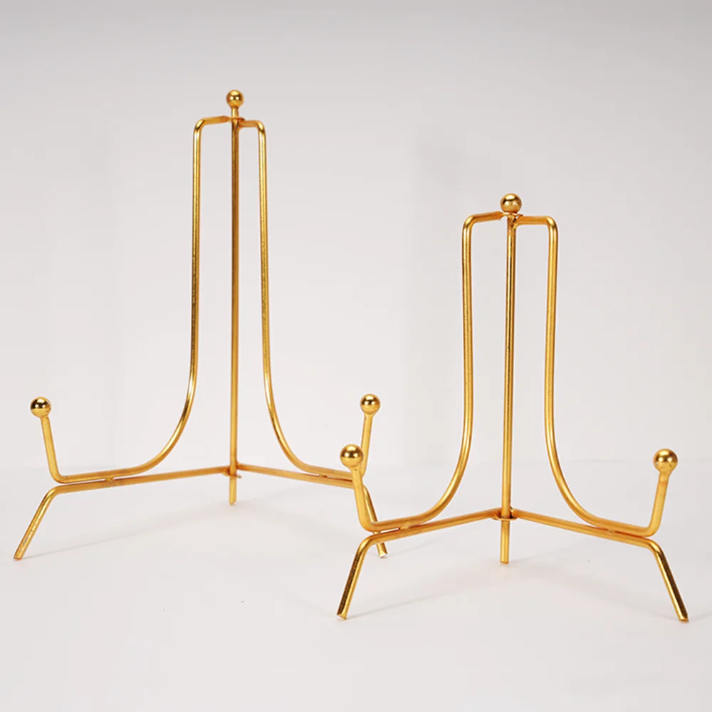 Golden Metal Foldable Stand