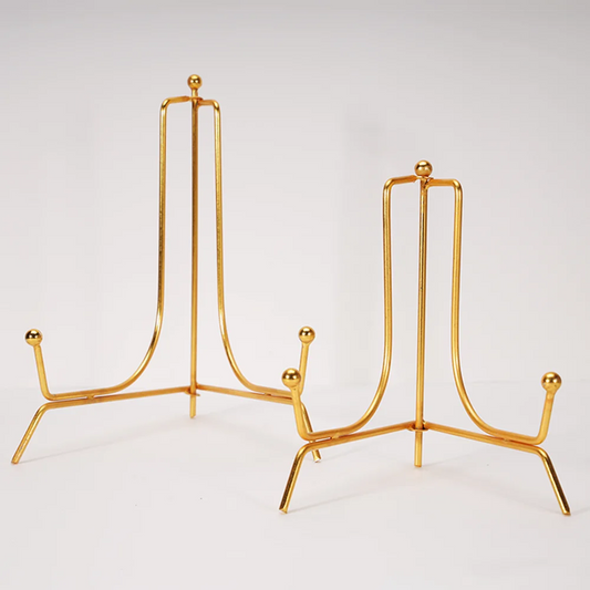 Golden Metal Foldable Stand