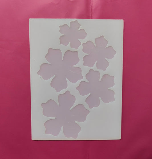 SRN233- 5 Cavity 3D Flower Silicone Mould