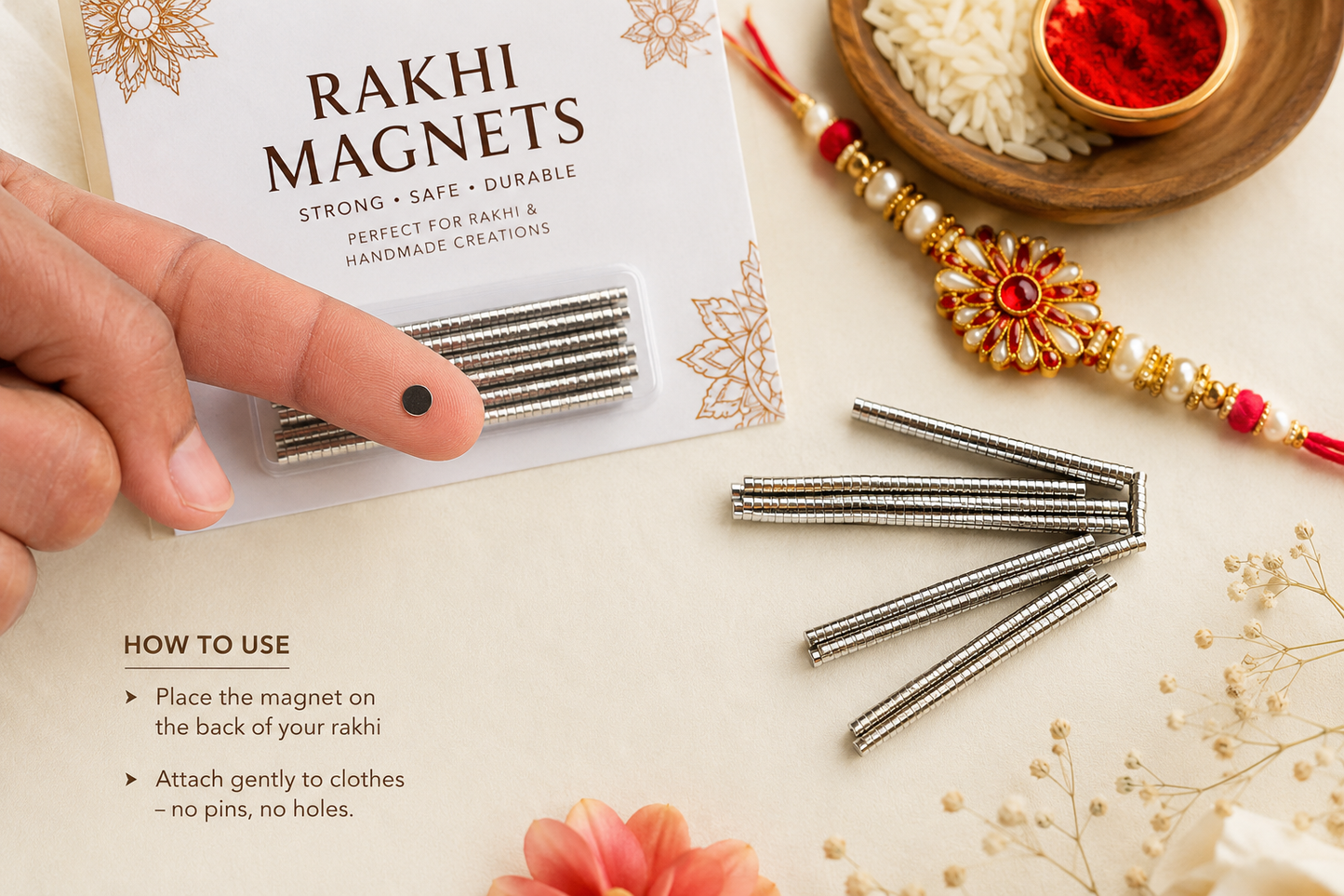 Rakhi Neodymium Magnets 4x1.5mm