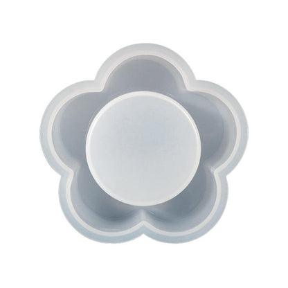 Flower Shaped Tealight Holder Silicone Mould For Resin Art | DIY Resin Art