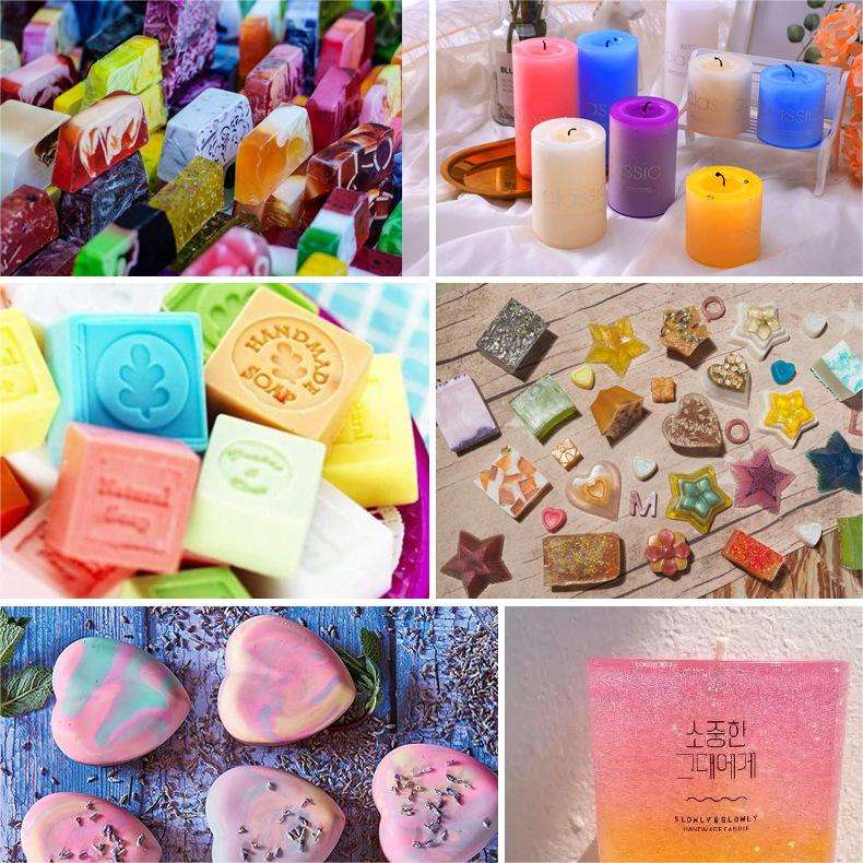 24pcs 10ml High Concentration Liquid Pigment for Candle Making & Soap Making