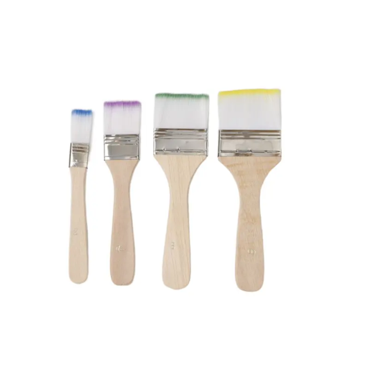 Paint Brush Rainbow Hair