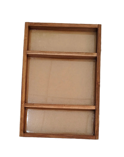 Vertical Varmala Teakwood Frame (12×18)
