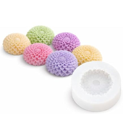 Small Flower Candle Mould (2 Pc)