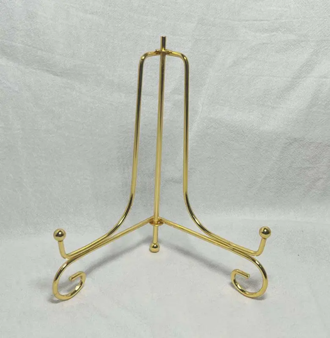 Golden Metal Stand (6 Inch)