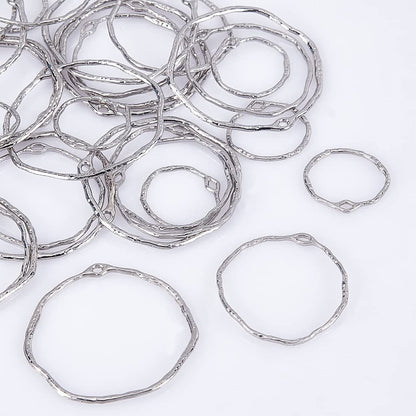 Round Bezal Silver (15 pc)