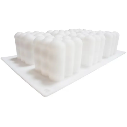 6 Cavity Bubble Candle Mould