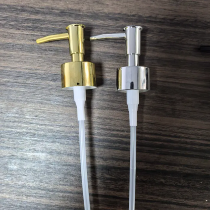 Soap Dispenser Pump Silver (2 pc)