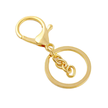 Lobster Keychains Golden (12 Pc)