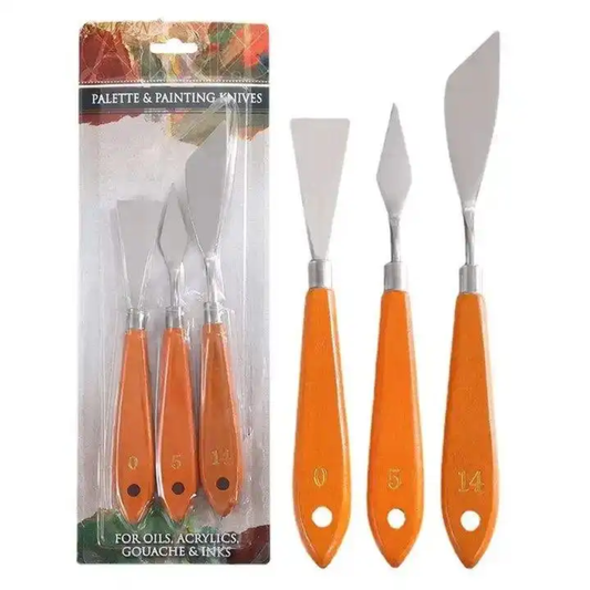 Metal Painting Knife Wooden